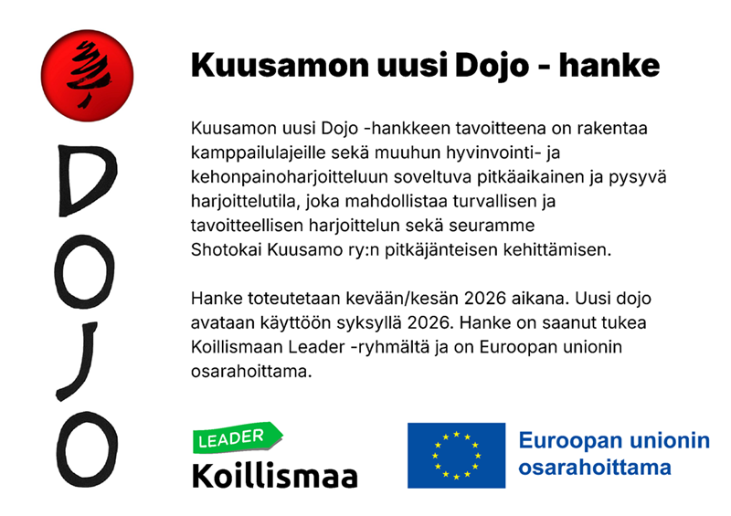 Kuusamon uusi Dojo -hanke